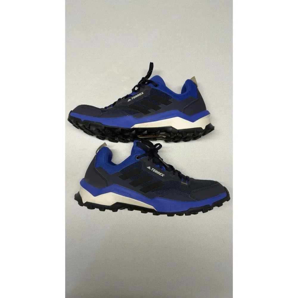Adidas Terrex AX4 Primegreen Blue And Black US Men 10 Hiking Outdoor‎ Active